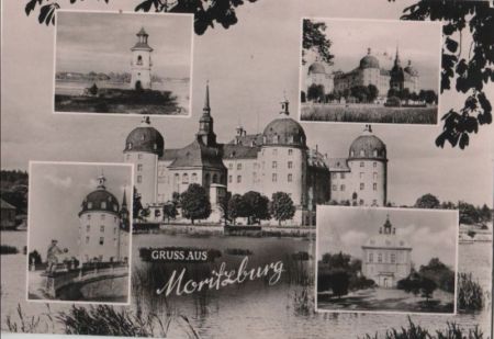Moritzburg - 5 Teilbilder - 1961 Moritzburg - 5 Teilbilder - 1961