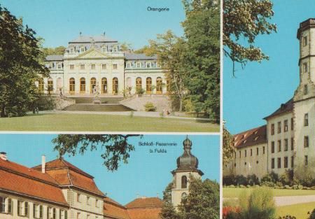 Fulda u.a. Orangerie u. Schloß - ca. 1985 Fulda u.a. Orangerie u. Schloß - ca. 1985