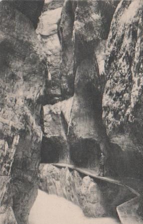 Garmisch-Partenkirchen - Partnachklamm - ca. 1935 Garmisch-Partenkirchen - Partnachklamm - ca. 1935