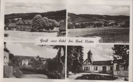 Bad Elster - 4 Teilbilder - ca. 1965 Bad Elster - 4 Teilbilder - ca. 1965