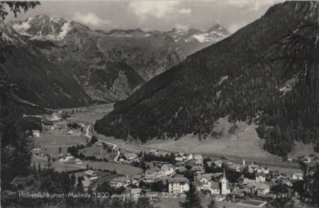 Österreich - Mallnitz - mit Ankogel - ca. 1960 Österreich - Mallnitz - mit Ankogel - ca. 1960