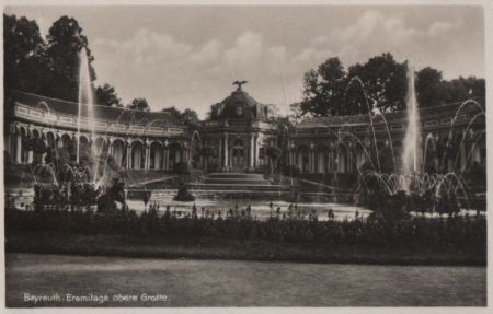 Bayreuth - Eremitage obere Grotte - 1934 Bayreuth - Eremitage obere Grotte - 1934