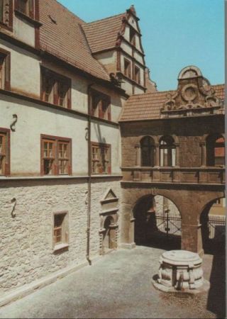 Mühlhausen - Rathaus - 1989 Mühlhausen - Rathaus - 1989