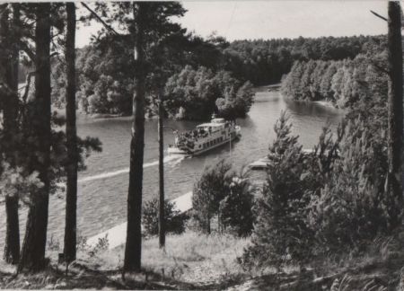 Polen - Augustow - Przystan na jeziorze necko - 1970 Polen - Augustow - Przystan na jeziorze necko - 1970