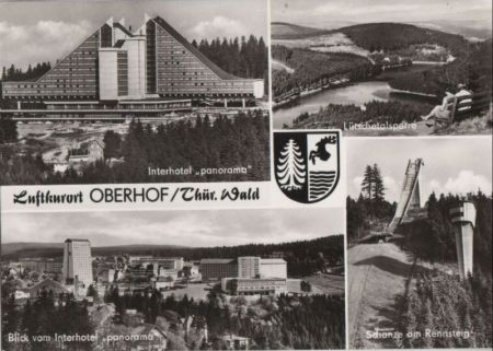 Oberhof - u.a. Schanze am Rennsteig - 1983 Oberhof - u.a. Schanze am Rennsteig - 1983