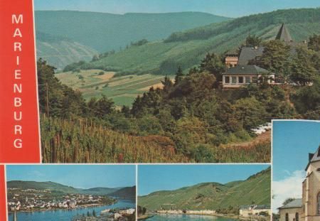 Mosel - Alf-Bullay, Zell an der lieblichen Mosel - ca. 1980 Mosel - Alf-Bullay, Zell an der lieblichen Mosel - ca. 1980