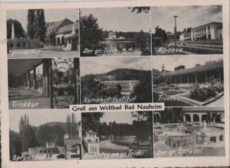 Bad Nauheim - u.a. Kurhaus - 1965 Bad Nauheim - u.a. Kurhaus - 1965