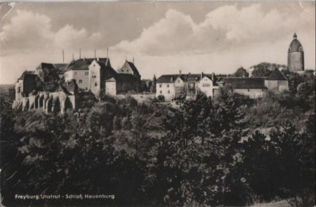 Freyburg - Schloß Neuenburg - 1958 Freyburg - Schloß Neuenburg - 1958