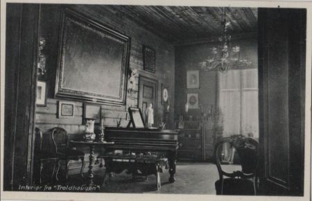 Norwegen - Bergen, Troldhaugen - Interior - ca. 1955 Norwegen - Bergen, Troldhaugen - Interior - ca. 1955