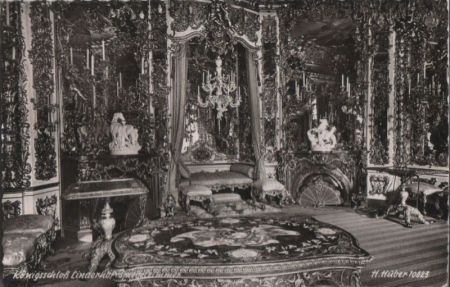 Ettal, Linderhof - Spiegelzimmer - ca. 1955 Ettal, Linderhof - Spiegelzimmer - ca. 1955