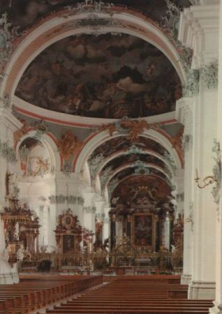 Schweiz - St. Gallen - Barock-Kathedrale - ca. 1980 Schweiz - St. Gallen - Barock-Kathedrale - ca. 1980