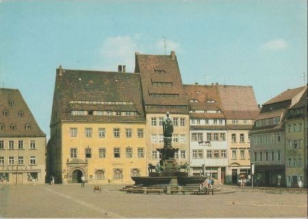 Freiberg - Obermarkt - 1984 Freiberg - Obermarkt - 1984