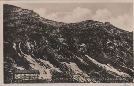 Österreich - Kanisfluh - Alpengasthaus Edelweiß - 1927 Österreich - Kanisfluh - Alpengasthaus Edelweiß - 1927