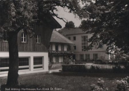 Bad Aibling - Harthausen, Kurklinik Dr. Knarr - ca. 1965 Bad Aibling - Harthausen, Kurklinik Dr. Knarr - ca. 1965