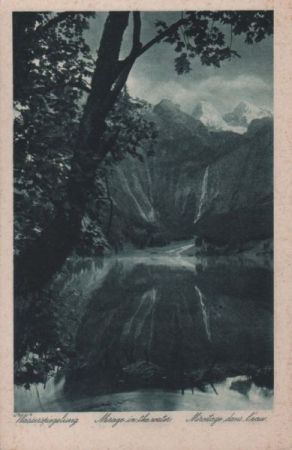 Wasserspiegelung - ca. 1955 Wasserspiegelung - ca. 1955