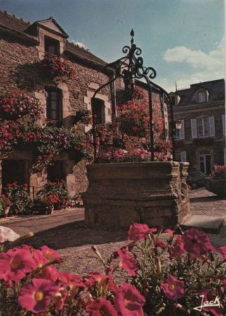 Frankreich - Rochefort-en-Terre - ca. 1985 Frankreich - Rochefort-en-Terre - ca. 1985