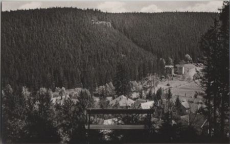 Finsterbergen - Blick ins Leinatal - 1968 Finsterbergen - Blick ins Leinatal - 1968