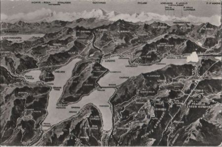 Schweiz - Lago di Lugano - 1959 Schweiz - Lago di Lugano - 1959