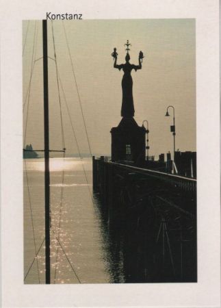 Konstanz - Imperia im Gegenlicht - ca. 1985 Konstanz - Imperia im Gegenlicht - ca. 1985