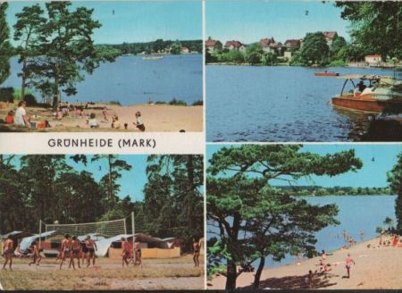 Grünheide - u.a. Am Peetzsee - 1981 Grünheide - u.a. Am Peetzsee - 1981