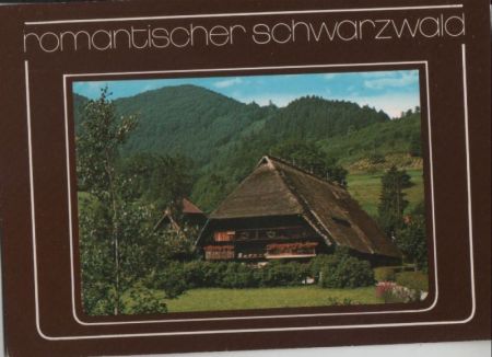 Schwarzwald - romantisch - ca. 1990 Schwarzwald - romantisch - ca. 1990