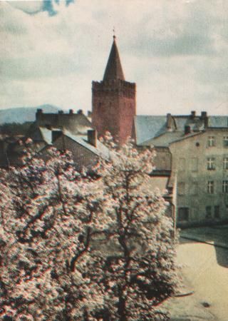 Polen - Glucholazy - View of the town - 1967 Polen - Glucholazy - View of the town - 1967