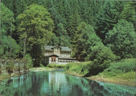 Bad Schandau - Gaststätte Lichtenhainer Wasserfall - 1979 Bad Schandau - Gaststätte Lichtenhainer Wasserfall - 1979