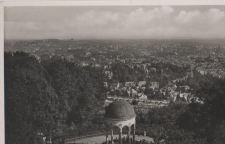 Wiesbaden vom Neroberg - ca. 1955 Wiesbaden vom Neroberg - ca. 1955