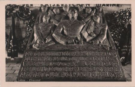 Laboe - Ehrenmal - ca. 1950 Laboe - Ehrenmal - ca. 1950
