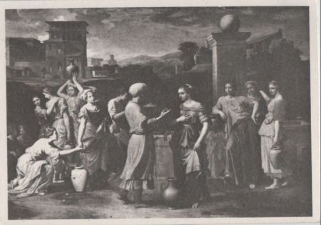 Nicolas Poussin - Eliezer und Rebekka - 1978 Nicolas Poussin - Eliezer und Rebekka - 1978