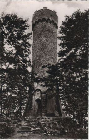 Waldkatzenbach (OT von Waldbrunn) - Aussichtsturm - ca. 1960 Waldkatzenbach (OT von Waldbrunn) - Aussichtsturm - ca. 1960