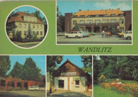 Wandlitz - u.a. Parkanlage - 1983 Wandlitz - u.a. Parkanlage - 1983