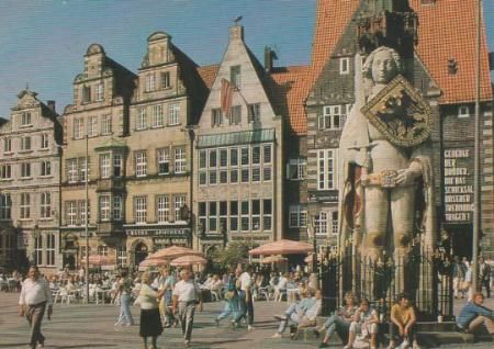 Bremen - Marktplatz Westseite - 2004 Bremen - Marktplatz Westseite - 2004