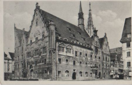Ulm - Rathaus - 1931 Ulm - Rathaus - 1931