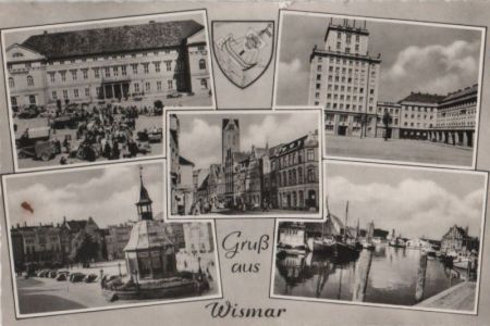 Wismar - mit 5 Bildern - 1962 Wismar - mit 5 Bildern - 1962