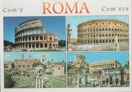 Italien - Rom - Roma - 4 Teilbilder - ca. 1995 Italien - Rom - Roma - 4 Teilbilder - ca. 1995