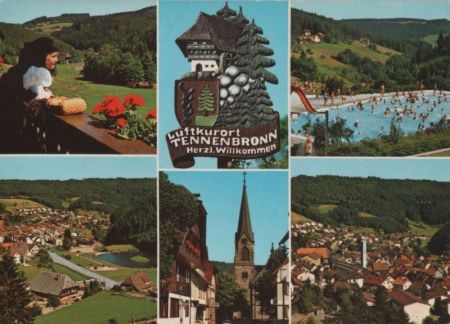 Schramberg-Tennenbronn - 6 Teilbilder - 1989 Schramberg-Tennenbronn - 6 Teilbilder - 1989