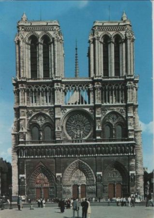 Frankreich - Paris - Notre Dame - ca. 1980 Frankreich - Paris - Notre Dame - ca. 1980