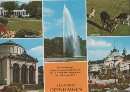 Bad Oeynhausen - u.a. Wandelhalle - ca. 1985 Bad Oeynhausen - u.a. Wandelhalle - ca. 1985
