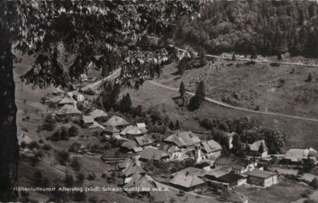 Todtnau-Aftersteg - Luftbild - 1962 Todtnau-Aftersteg - Luftbild - 1962
