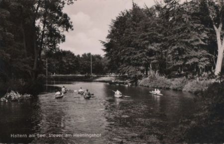 Haltern - Stever am Heimingshof - 1957 Haltern - Stever am Heimingshof - 1957