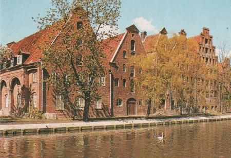 Lübeck - Historische Salzspeicher - ca. 1975 Lübeck - Historische Salzspeicher - ca. 1975