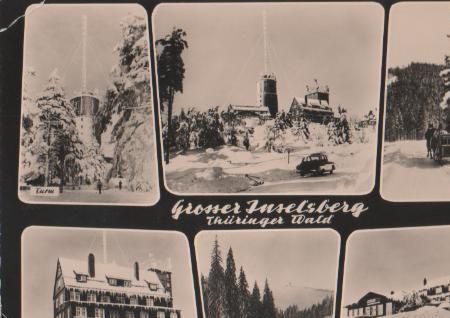 Brotterode - Inselsberg im Thür. Wald - 1963 Brotterode - Inselsberg im Thür. Wald - 1963