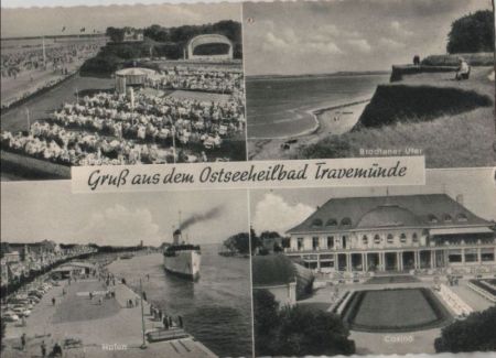 Lübeck-Travemünde - u.a. Casino - ca. 1965 Lübeck-Travemünde - u.a. Casino - ca. 1965