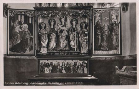 Adelberg - Kloster, Ulrichskapelle, Hochaltar - ca. 1960 Adelberg - Kloster, Ulrichskapelle, Hochaltar - ca. 1960