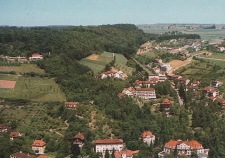 Bad Mergentheim Luftbild - ca. 1965 Bad Mergentheim Luftbild - ca. 1965