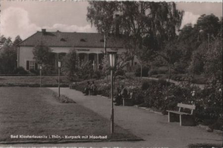 Bad Klosterlausnitz - Kurpark mit Moorbad Bad Klosterlausnitz - Kurpark mit Moorbad