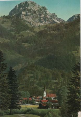 Bayrischzell - mit Wendelstein - ca. 1975 Bayrischzell - mit Wendelstein - ca. 1975
