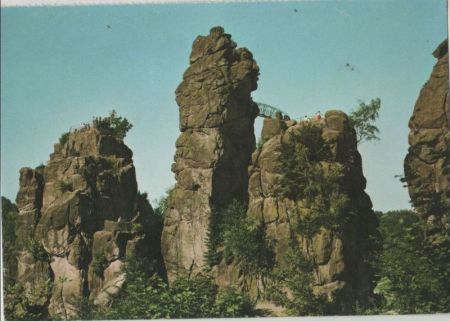Horn-Bad Meinberg, Exeernsteine - Teutoburger Wald Horn-Bad Meinberg, Exeernsteine - Teutoburger Wald