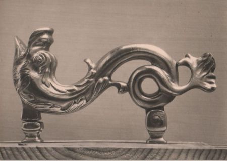 Schleswig - Schloß Gottorp, Türklopfer - ca. 1950 Schleswig - Schloß Gottorp, Türklopfer - ca. 1950